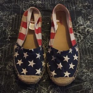 American Flag Slip Ons